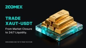 Zoomex On Traditional Gold Market Closure, On-Chain Gold Surges Amid Black Swan Events XAUT-USDT Becomes a Focus for Risk Hedging Zoomex On Traditional Gold Market Closure, On-Chain Gold Surges Amid Black Swan Events XAUT-USDT Becomes a Focus for Risk Hedging
