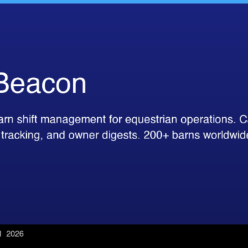 More Than 200 Horse Barns Replace Whiteboards With BarnBeacon Operations Platform More Than 200 Horse Barns Replace Whiteboards With BarnBeacon Operations Platform